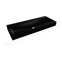 Kaldewei Aufsatz-Doppelwaschtisch Silenio rechteckig 123x460x1200mm Rh. 120mm, S... KALDEWEI-906406363701 4063728412049 (Abb. 1)