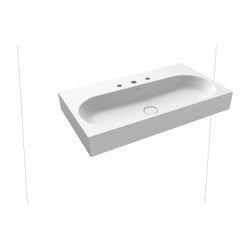 Kaldewei Wandwaschtisch Centro rechteckig 120x500x900mm, Alpinweiß Matt, 3 HL, o... KALDEWEI-903506033711 4063727620599 (Abb. 1)