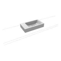 Kaldewei Aufsatz-Handwaschtisch Cono rechteckig 102x300x550mm, Manhattan, ohne H... KALDEWEI-908106003199 4063727749849 (Abb. 1)