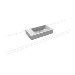 Kaldewei Aufsatz-Handwaschtisch Cono rechteckig 102x300x550mm, Manhattan, ohne H... KALDEWEI-908106003199 4063727749849 (Abb. 1)