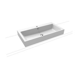 Kaldewei Aufsatzwaschtisch Puro rechteckig 125x460x900mm Rh. 120mm, Alpinweiß/Ch... KALDEWEI-900806013001 4001112974681 (Abb. 1)