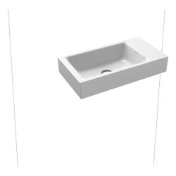 Kaldewei Wand-Handwaschtisch Puro rechteckig 105x300x550mm, Warm Beige 20, ohne ... KALDEWEI-901206313661 4063728865784 (Abb. 1)