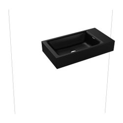 Kaldewei Wand-Handwaschtisch Puro rechteckig 105x300x550mm, Mattschwarz 100, rec... KALDEWEI-901206313676 4055761246101 (Abb. 1)
