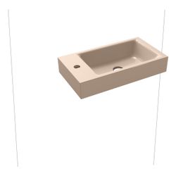 Kaldewei Aufsatz-Handwaschtisch Puro rechteckig 105x300x550mm, Bahamabeige, 1 HL... KALDEWEI-906906013030 4055761116824 (Abb. 1)