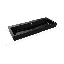 Kaldewei Aufsatz-Doppelwaschtisch Puro rechteckig 125x460x1200mm Rh. 120mm, Schw... KALDEWEI-907006043701 4063727454606 (Abb. 1)