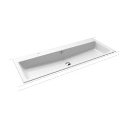 Kaldewei Einbau-Doppelwaschtisch Puro rechteckig 125x460x1200mm, Schwarz/Mattsch... KALDEWEI-907107293701 4063728865005 (Abb. 1)