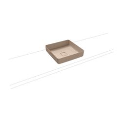 Kaldewei Schale Miena rechteckig 119x400x400mm, Bahamabeige, ohne HL, ohne ÜL mi... KALDEWEI-909506003030 4055761094948 (Abb. 1)