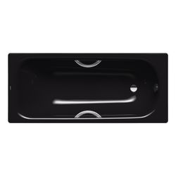 Kaldewei Badewanne Saniform Plus Star rechteckig 410x700x1700mm 111l Schwarz m. ... KALDEWEI-133530003701 4063727063365 (Abb. 1)