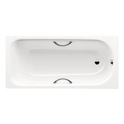 Kaldewei Badewanne Saniform Plus Star rechteckig 410x700x1400mm 67l Alpinweiß m.... KALDEWEI-133034010001 4001112616567 (Abb. 1)