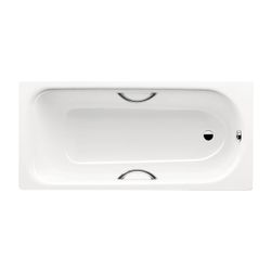 Kaldewei Badewanne Saniform Plus Star rechteckig 410x700x1400mm 67l Alpinweiß m.... KALDEWEI-133034010001 4001112616567 (Abb. 1)