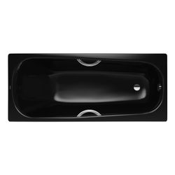 Kaldewei Badewanne Saniform Star rechteckig 430x750x1750mm 145l Schwarz m. GL, Ü... KALDEWEI-133800010701 4063727736757 (Abb. 1)