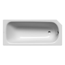 Kaldewei Badewanne Saniform V3 Kombi.-Form 410x700x1600mm 93l Manhattan m. ÜL, o... KALDEWEI-192300010199 4001112222782 (Abb. 1)