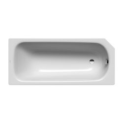 Kaldewei Badewanne Saniform V3 Kombi.-Form 410x700x1600mm 93l Manhattan m. ÜL, o... KALDEWEI-192300010199 4001112222782 (Abb. 1)