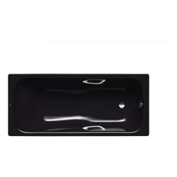 Kaldewei Badewanne Dyna Set Star rechteckig 430x750x1700mm 169l Schwarz m. Antis... KALDEWEI-226230000701 4063727068438 (Abb. 1)