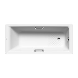 Kaldewei Badewanne Puro Star rechteckig 420x700x1600mm 105l Alpinweiß m. Antisli... KALDEWEI-258530003001 4001112868447 (Abb. 1)