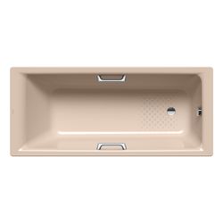 Kaldewei Badewanne Puro Star rechteckig 420x700x1700mm 122l Bahamabeige m. Antis... KALDEWEI-258930000030 4063727093379 (Abb. 1)