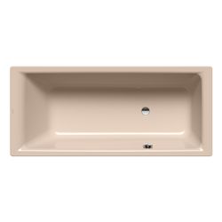 Kaldewei Badewanne Puro rechteckig 420x800x1800mm 170l Bahamabeige m. seitl-ÜL, ... KALDEWEI-256700013030 4001112725009 (Abb. 1)