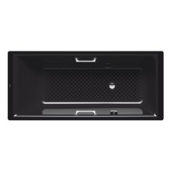 Kaldewei Badewanne Puro Star rechteckig 420x800x1700mm 140l Schwarz m. Vollantis... KALDEWEI-259434013701 4063727097261 (Abb. 1)