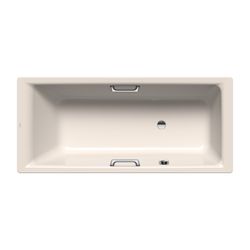 Kaldewei Badewanne Puro Star rechteckig 420x750x1700mm 137l Pergamon m. GL, seit... KALDEWEI-255800013231 4001112867785 (Abb. 1)