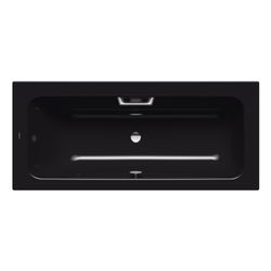 Kaldewei Badewanne Puro Set Wide rechteckig 390x750x1700mm Rechts 93l Schwarz m.... KALDEWEI-261010110701 4063727734890 (Abb. 1)