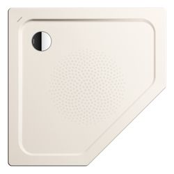 Kaldewei Duschwanne Cornezza Fünfeckig 32/65x1000x1000mm d. 90mm Pergamon, mit A... KALDEWEI-459330000231 4001112689370 (Abb. 1)
