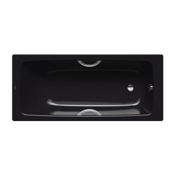 Kaldewei Badewanne Cayono Star rechteckig 410x700x1500mm 89l Schwarz m. Antislip... KALDEWEI-275330000701 4063727127654 (Abb. 1)