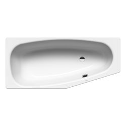 Kaldewei Badewanne Mini Kombi.-Form 430x750x1570mm Rechts 110l Alpinweiß m. ÜL, ... KALDEWEI-224600010001 4001112289945 (Abb. 1)