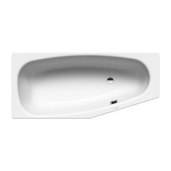 Kaldewei Badewanne Mini Kombi.-Form 430x750x1570mm Rechts 110l Alpinweiß m. ÜL, ... KALDEWEI-224600010001 4001112289945 (Abb. 1)