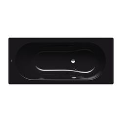 Kaldewei Badewanne Vaio Set rechteckig 430x700x1600mm 100l Schwarz m. S-ÜL, o. A... KALDEWEI-233623000701 4063727751668 (Abb. 1)