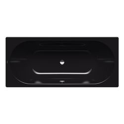 Kaldewei Badewanne Vaio Duo rechteckig 430x800x1800mm 155l Schwarz m. ÜL, PEFF, ... KALDEWEI-233000013701 4055761029469 (Abb. 1)