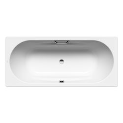 Kaldewei Badewanne Vaio Duo rechteckig 430x800x1800mm 155l Alpinweiß, Weiß m. GL... KALDEWEI-233010113001 4001112924488 (Abb. 1)