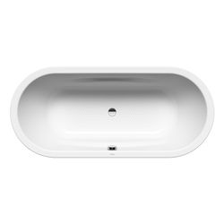 Kaldewei Badewanne Vaio Duo oval 430x800x1800mm 155l Alpinweiß, Weiß m. Vollanti... KALDEWEI-233134010001 4001112559598 (Abb. 1)