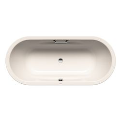 Kaldewei Badewanne Vaio Duo oval 430x800x1800mm 155l Pergamon m. GL. 1S, ÜL, PEF... KALDEWEI-233110113231 4063727755758 (Abb. 1)