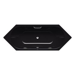 Kaldewei Badewanne Vaio Duo 6 Sechseck 430x800x2100mm 155l Schwarz m. Antislip, ... KALDEWEI-233210223701 4063727151659 (Abb. 1)