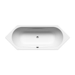 Kaldewei Badewanne Vaio Duo 6 Sechseck 430x800x2100mm 155l Alpinweiß, Weiß m. ÜL... KALDEWEI-233200010001 4001112445112 (Abb. 1)