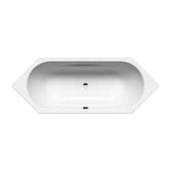 Kaldewei Badewanne Vaio Duo 6 Sechseck 430x800x2100mm 155l Schwarz m. Antislip, ... KALDEWEI-233210223701 4063727151659 (Abb. 1)