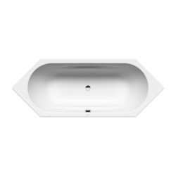 Kaldewei Badewanne Vaio Duo 6 Sechseck 430x800x2100mm 155l Pergamon m. Vollantis... KALDEWEI-233210210231 4063727151598 (Abb. 1)