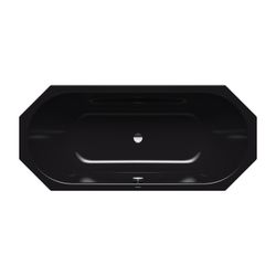 Kaldewei Badewanne Vaio Duo 8 achteckig 430x800x1800mm 155l Schwarz m. ÜL, o. An... KALDEWEI-233300010701 4063727152113 (Abb. 1)