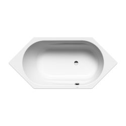 Kaldewei Badewanne Vaio 6 Sechseck 430x900x1900mm 145l Alpinweiß m. ÜL, PEFF, o.... KALDEWEI-233800013001 4001112538494 (Abb. 1)