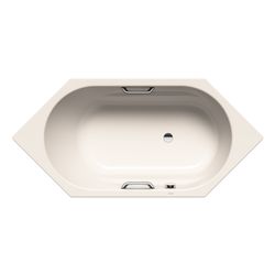 Kaldewei Badewanne Vaio 6 Star Sechseck 430x900x1900mm 145l Pergamon m. GL, ÜL, ... KALDEWEI-233900010231 4001112552636 (Abb. 1)