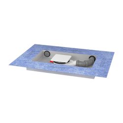 Kaldewei System-Installationsbox SIX, Bauhöhe 75mm, DN 40... KALDEWEI-584600000000 4055761212885 (Abb. 1)