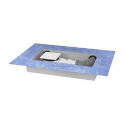 Kaldewei System-Installationsbox SIX, Bauhöhe 100mm, DN 50... KALDEWEI-584610000000 4055761212892 (Abb. 1)