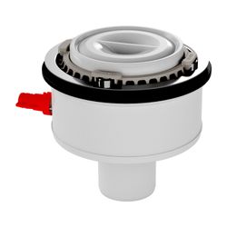 Kaldewei DW-Ablaufgarnitur KA120, Modell 4108 senkrecht, mit Haarfangsieb, ohne ... KALDEWEI-687772520000 4055761223072 (Abb. 1)