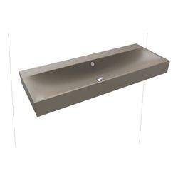 Kaldewei Wand-Doppelwaschtisch Silenio rechteckig 123x460x1200mm, Warm Grey 60/C... KALDEWEI-904506043671 4063728411370 (Abb. 1)