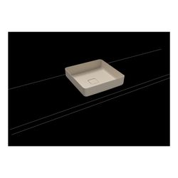 Kaldewei Schale Miena rechteckig 119x400x400mm, Warm Beige 20, ohne HL, ohne ÜL ... KALDEWEI-909506003661 4055761235426 (Abb. 1)