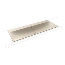 Kaldewei Einbau-Doppelwaschtisch Silenio rechteckig 123x460x1200mm, Alpinweiß/Al... KALDEWEI-907907223001 4063728494175 (Abb. 1)