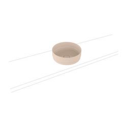 Kaldewei Schale Nueva rund 142x380x380mm, Bahamabeige, ohne HL, ohne ÜL mit Perl... KALDEWEI-911206003030 4055761275828 (Abb. 1)