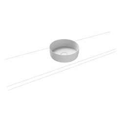 Kaldewei Schale Nueva rund 142x380x380mm, Alpinweiß Matt, ohne HL, ohne ÜL mit P... KALDEWEI-911206003711 4055761275835 (Abb. 1)