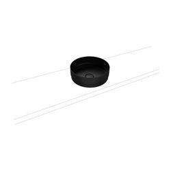 Kaldewei Schale Nueva rund 142x380x380mm, Mattschwarz 100, ohne HL, ohne ÜL mit ... KALDEWEI-911206003676 4063728401289 (Abb. 1)