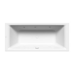 Kaldewei Badewanne Puro Duo Whirl Body rechteckig 420x750x1700mm Links 122l Alpi... KALDEWEI-266360823001 4063728642606 (Abb. 1)